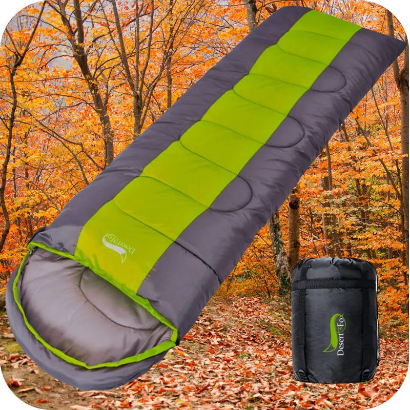 Sac de Couchage Camping Autonme-Printemps-Hiver | DFOX 345™ 1.8 KG