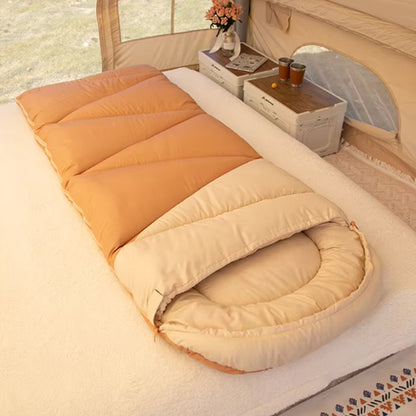 sac-de-couchage-orange