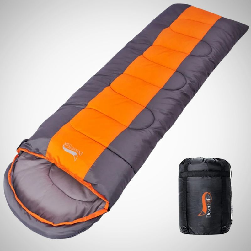Sac de Couchage Camping 3 Saisons| DFOX 210T™ 1.4kg