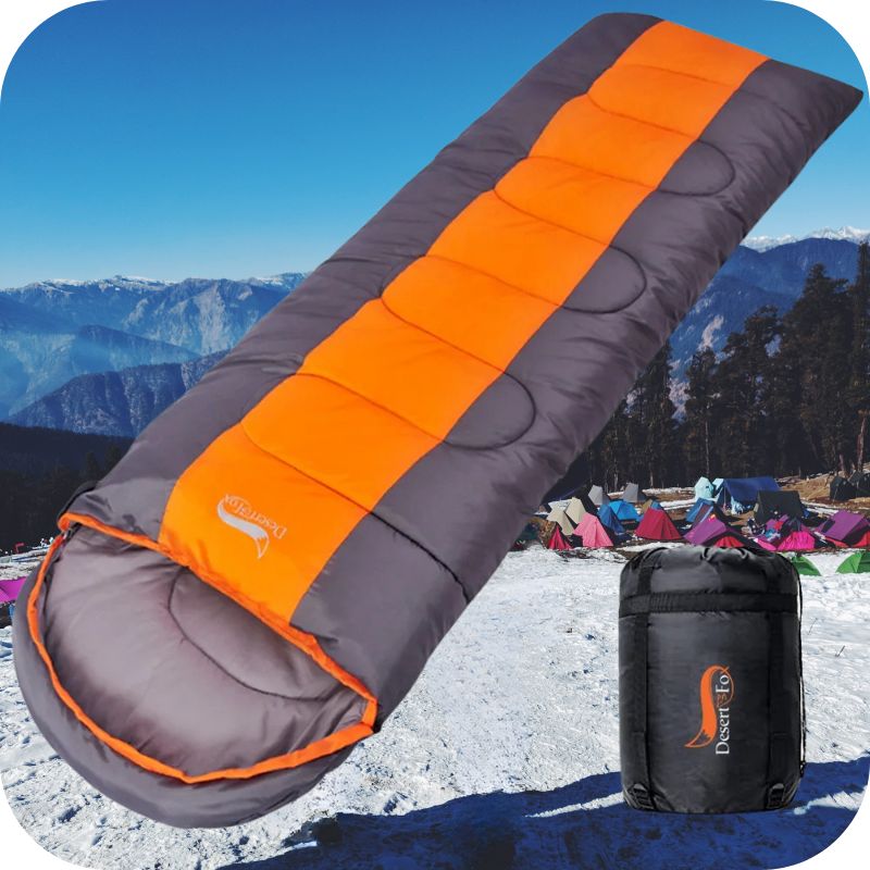 Sac de Couchage Camping Autonme-Printemps-Hiver | DFOX 345™ 1.8 KG