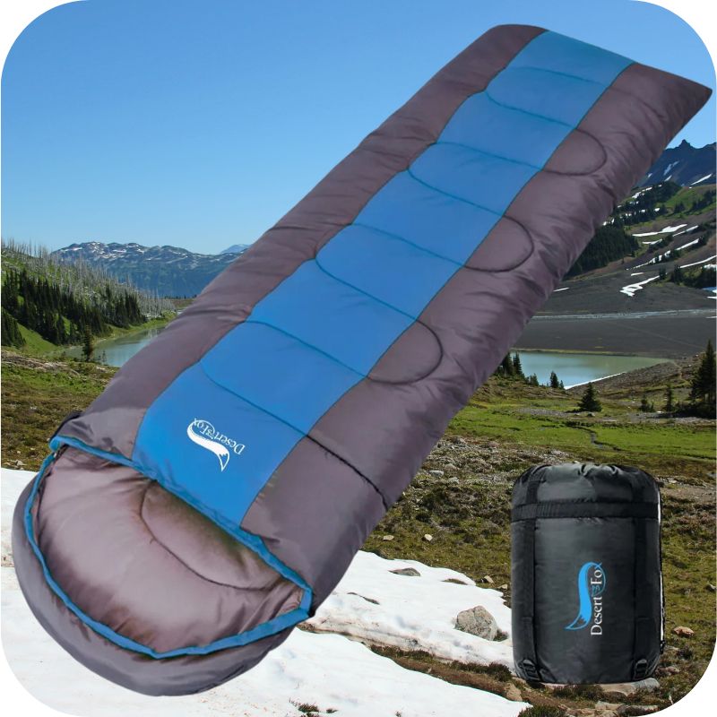 Sac de Couchage Camping Autonme-Printemps-Hiver | DFOX 345™ 1.8 KG