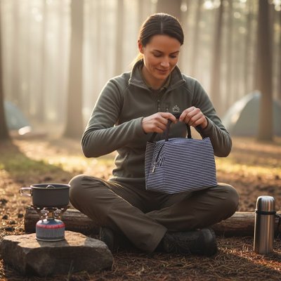 Sac isotherme bivouac camping trek 5L 