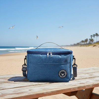 sac isotherme bleu pour voyage travail