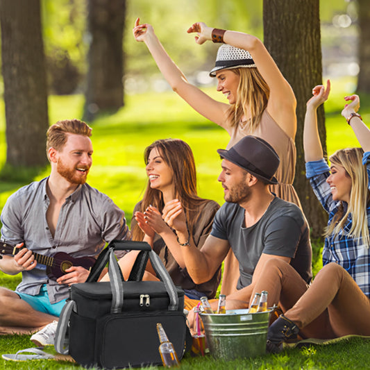 pic-nique-entre-amis-dans-un-parc-à-la-plage