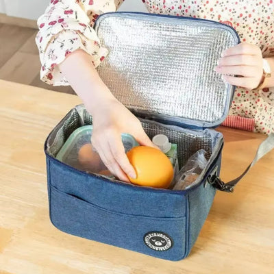 sac isotherme nourriture collation déjeuner diner fruits