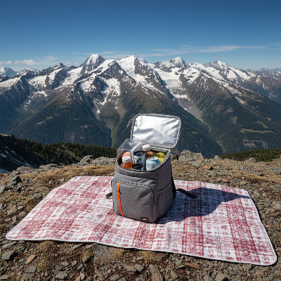 sac isotherme outdoor 18l en montagne