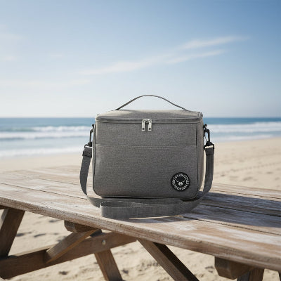 sac isotherme gris
