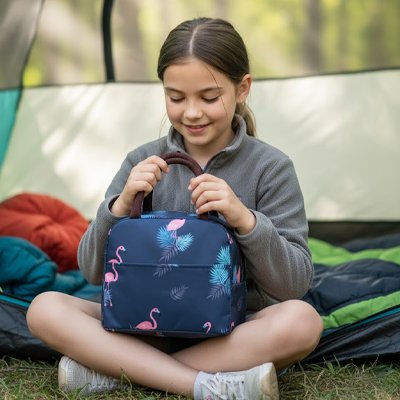 Sac isotherme petite fille ecole camping pique-nique 