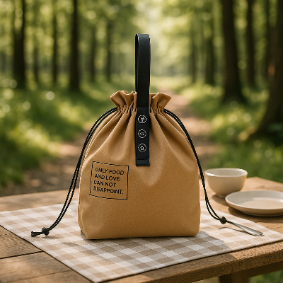 sac isotherme repas kaki pour camping outdoor