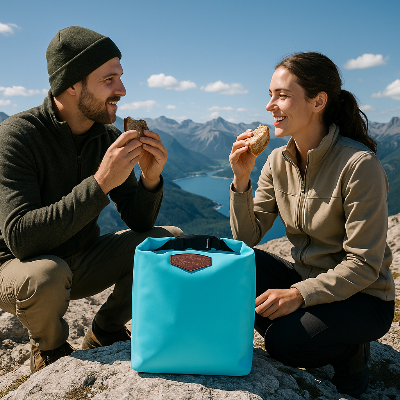 sac isotherme repas turquoise voyage travail camp équipement transport nourriture