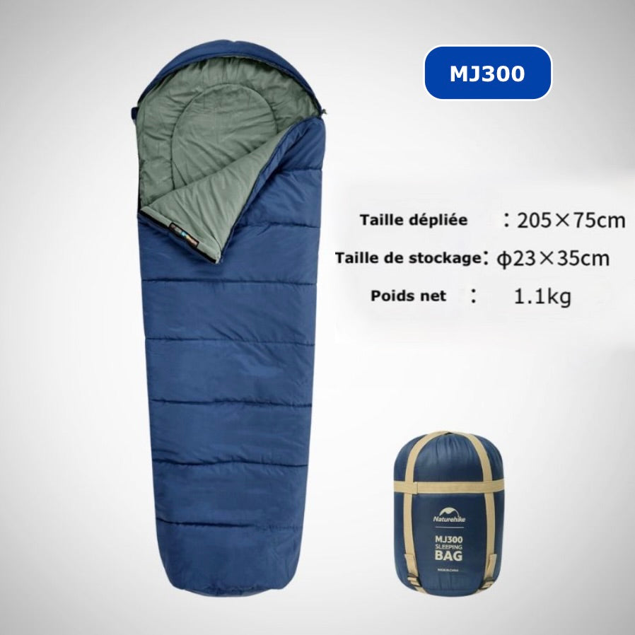 MJ300-sac-de-couchage-bleu-parfait-pour-camping-3-saisons