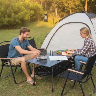 table camping 