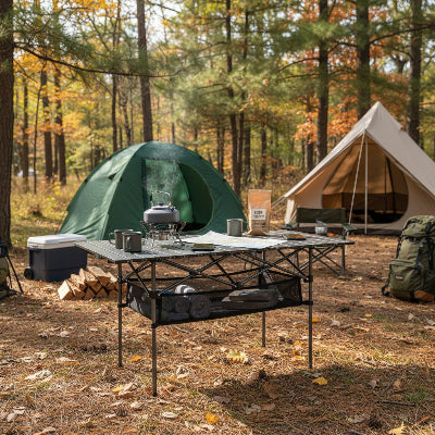 table de camping en camping
