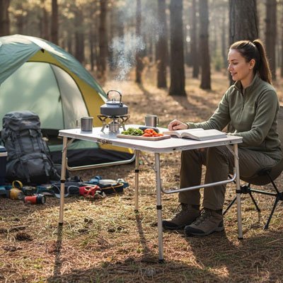 table camping pliante