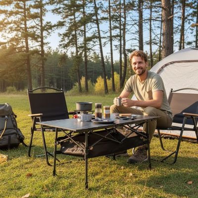 table camping 