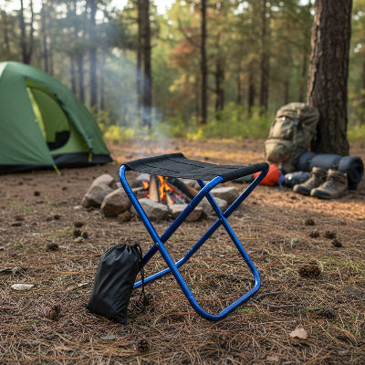 tabouret pliable camping