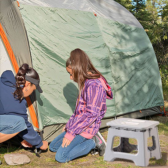 tabouret pliable camping