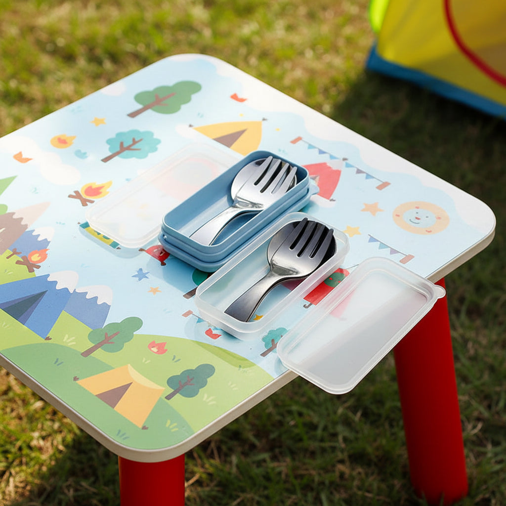 vaisselle camping enfant
